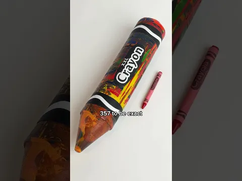 I Tried Making a Giant Crayon