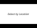 Select by Attribute Location Add Field in ArcMap using Python ArcPy Basic Plangeogram