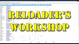 Reloader s WorkShop Tutorial - Part 2