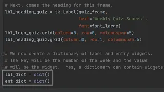 Python 039 - Using the grid layout