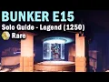 Bunker E15 - Legend Lost Sector