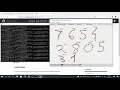 Neural network unistroke symbol recognition in Python using backpropagation