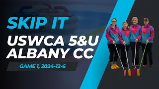 SVCC Game 1 USWCA Women s 5 Under Albany Curling Club