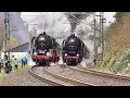 Download Lagu Steam Train Race up the Tharandt Incline | 8K HDR