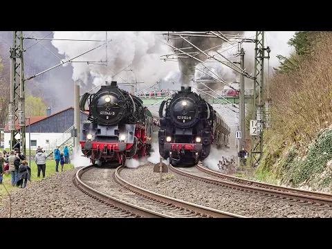 Download MP3 Steam Train Race up the Tharandt Incline | 8K HDR