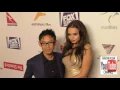James Wan and Ingrid Bisu at the Australians In Film s 5th Annual Awards Gala at NeueHouse in Hollyw