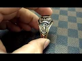 Vintage GENERALS 1979 10k Gold Pittsfield High School Class ring