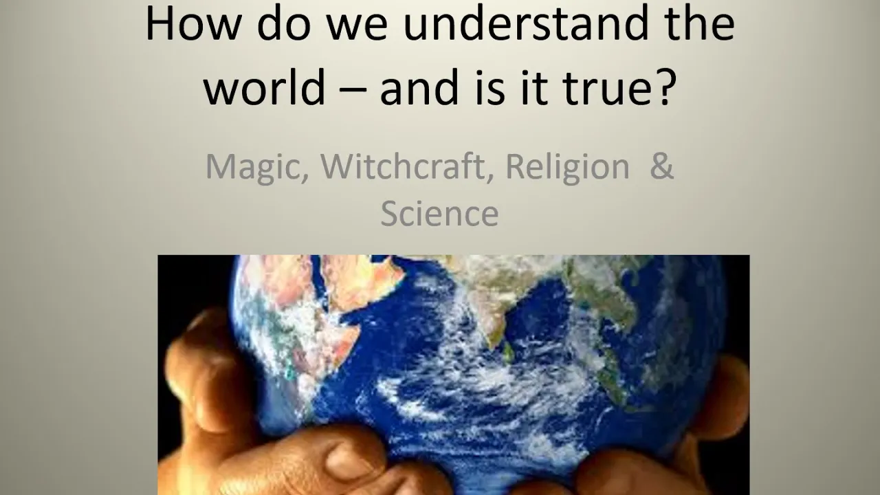 Lecture18, "Magic, Witchcraft, Religion, & Science"