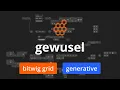 Gewusel Bitwig Grid Generative Patch Experimentell Music