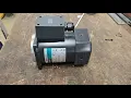 Oriental motor disassembly