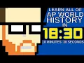 AP WORLD HISTORY IN 18 MINUTES