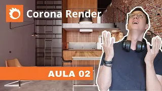 curso de corona render aula 02 configura es iniciais