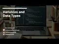 3 Variables - Python Crash Course