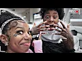 PUTTING NAILS ON STUD FIANCE WHILE SLEEP HILARIOUS
