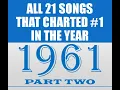 Download Lagu 𝐀𝐥𝐥 𝟐𝟏 𝐒𝐨𝐧𝐠𝐬 𝐓𝐡𝐚𝐭 𝐂𝐡𝐚𝐫𝐭𝐞𝐝 #𝟏 𝐢𝐧 𝟏𝟗𝟔𝟏 - 𝐏𝐚𝐫𝐭 𝐓𝐰𝐨 - see listing in contents - stereo \u0026 stereo mixes
