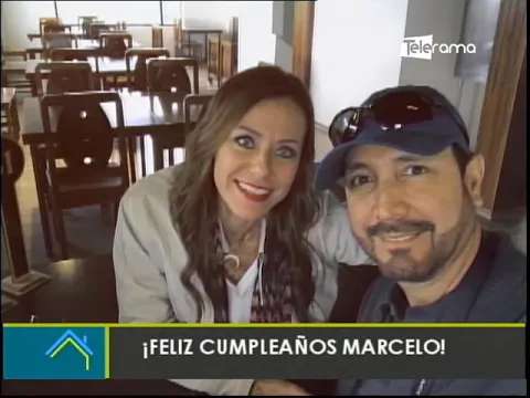 Feliz cumpleaños Marcelo
