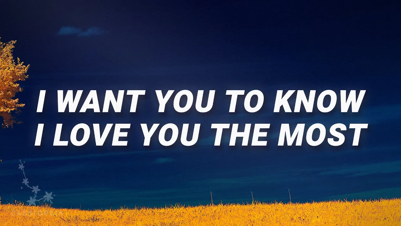 Zack Tabudlo - I want you to know i love you the most (Give Me Your Forever) (Lyrics) Zack Tabudlo - I want you to know i love you the most (Give Me Your Forever) (Lyrics)