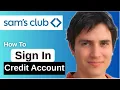 How To Sign In To Sam s Club Credit Account 2025 Step by Step