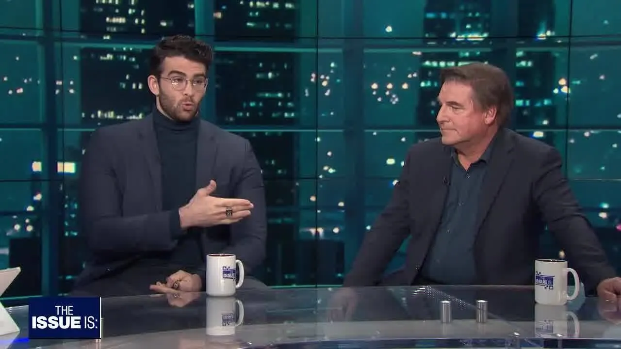 Hasan Piker vs John Kobylt on "The Issue Is: with Elex Michaelson"