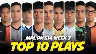 top 10 plays of week 2 mpl philippines season 14 snipe gaming tv
