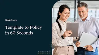 Template to Policy in 60 Seconds