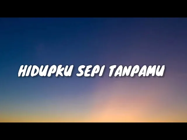 Download MP3 New syclon hidupku sepi tanpamu Lyrics