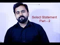 Oracle SQL SELECT statement Part - 2