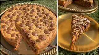It Is Sold In Stores For A Certain Amount The Nutella Filled Cookie Cake Is Absolutely Delicious 