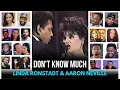 Download Lagu Linda Ronstadt \u0026 Aaron Neville - Don't Know Much - REACTION COMPILATION
