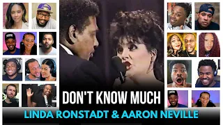 linda ronstadt u0026 aaron neville dont know much reaction compilation