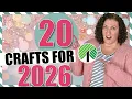 20 FUN Dollar Tree CRAFTS To Try In 2026