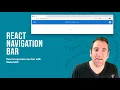 React Navigation Bar Tutorial with MaterialUI