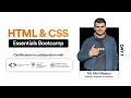 Day 1 Starting with Basics HTML CSS Essentials Bootcamp 3 Days