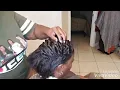 Classic lifted fingerwaves scrunchies