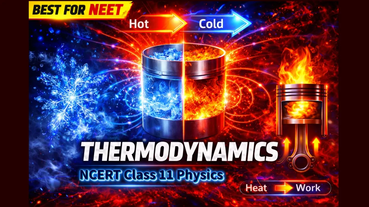 Thermodynamics in One Shot 🔥 | 3d Animated | NCERT Class 11 Physics | Best for NEET