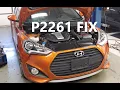 Hyundai Veloster Turbo p2261 code fix
