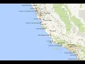 California Missions Map