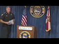 JSO holds press briefing on officer s arrest