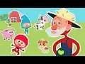 🐷 OLD MACDONALD 🐶 | Nursery Rhymes in ENGLISH | Green Family Kids Songs | Green Family