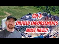 You Must Have These Endorsements When Working In The Oilfield as Truck Driver