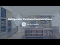 Considerations for Purchasing a Refrigerator