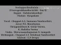 Neelappurikuzhalale... (Utsavaprabandham) | Yadukulakamboji | Roopakam | Swathi Thirunal |