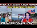 Lagu GEMPAR kirbarkan bendera MALAYSIA ramai2 aceh gabung dengan 🇲🇾 ? 