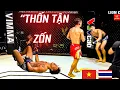 Lagu Quốc Tuấn ĐẠI CHIẾN với võ sỹ Thái Lan...LỠ CHÂN ĐÁ làm đối thủ THỐN TẬN ZỐN...
