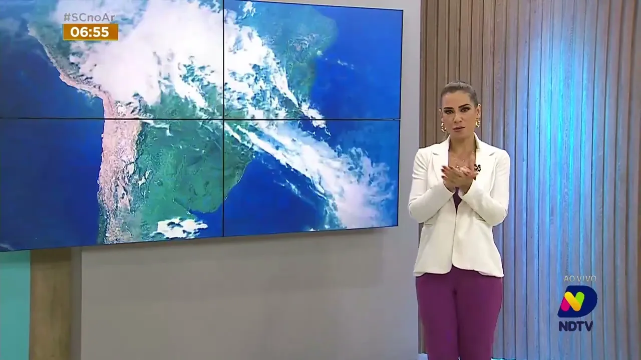 Confira a previsão do tempo para esta segunda-feira em SC