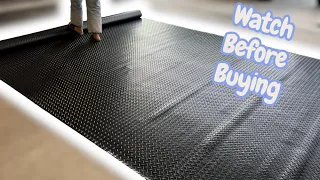 Review of 8x25 FT Garage Floor Mat Thickened PVC Flooring Roll