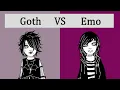 Differences Between Goth Emo
