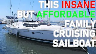 This INSANE but AFFORDABLE family cruising sailboat  – Ep 217 – Lady K Sailing