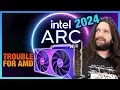 Intel Arc 2024 Revisit Benchmarks A750 A770 A580 A380 Updated GPU Tests