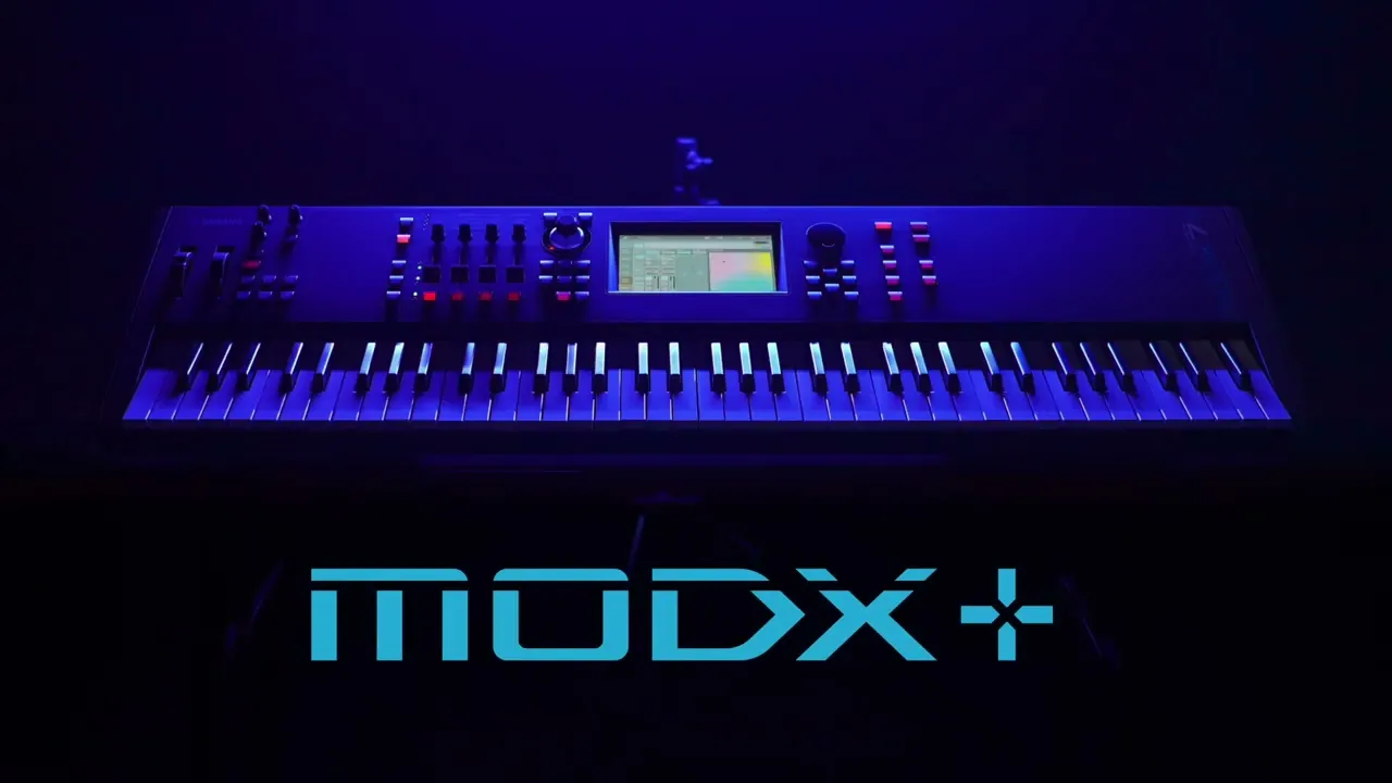 鍵盤楽器 Yamaha MODX 6+ modx6+ montage modx6 Yamaha MODX6+ 61-Key Synthesizer - Vintage King